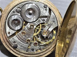 WALTHAM Pocket Watch 19j 5 adj running Crescent st?
